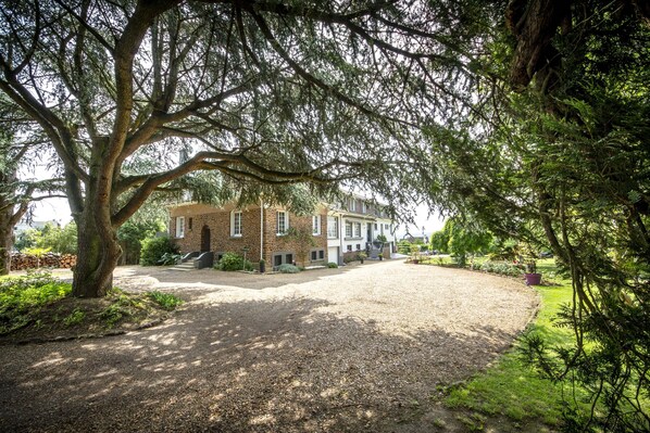 Majoituspaikan sisäänkäynti