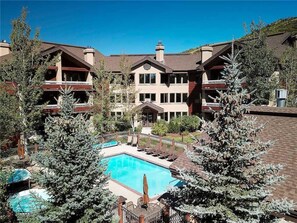 Condo, Multiple Beds (4201 Aspen Lodge, Trappeur's Crossing) | Pool | Outdoor pool - 4201 Aspen Lodge, Trappeur's Crossing Apartment 3 (Steamboat Springs)