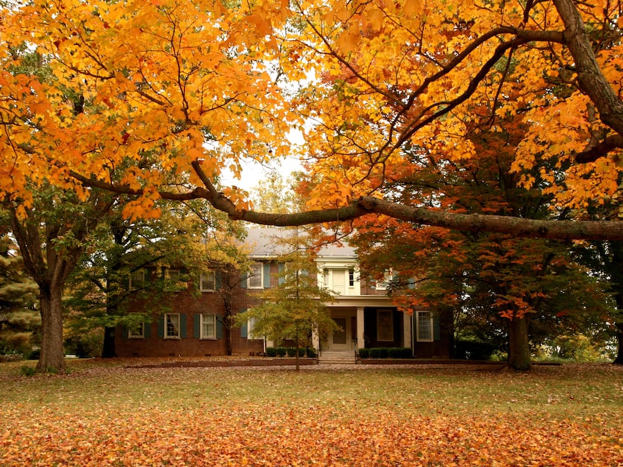 Voorkant van accommodatie