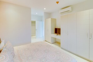 Apartamento conforto, 2 quartos, para não fumantes | 2 quartos, Wi-Fi de cortesia