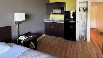 Blackout drapes, free WiFi, bed sheets, wheelchair access