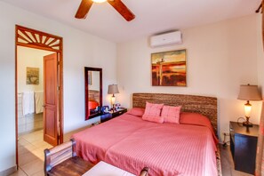 Comfort-Apartment, 2 Schlafzimmer, Nichtraucher, Strandblick | 1 Schlafzimmer, kostenloses WLAN