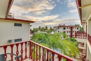 Appartement Confort, 2 chambres, non-fumeurs, vue plage | Balcon