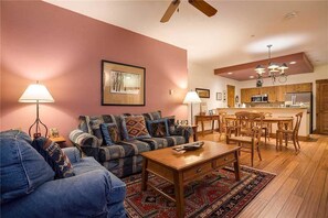 Condo, Multiple Beds (2102 Timberline Lodge, Trappeur's Cro) | Living area