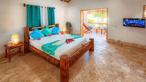 Deluxe Villa, 6 Bedrooms | Premium bedding, individually furnished, free WiFi, bed sheets - Paradiso del Caribe (Las Galeras)