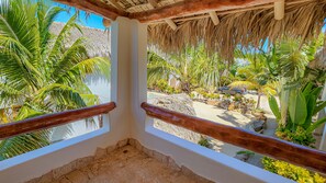 Superior Apartment | Living area | 32-inch Smart TV with digital channels - Paradiso del Caribe (Las Galeras)