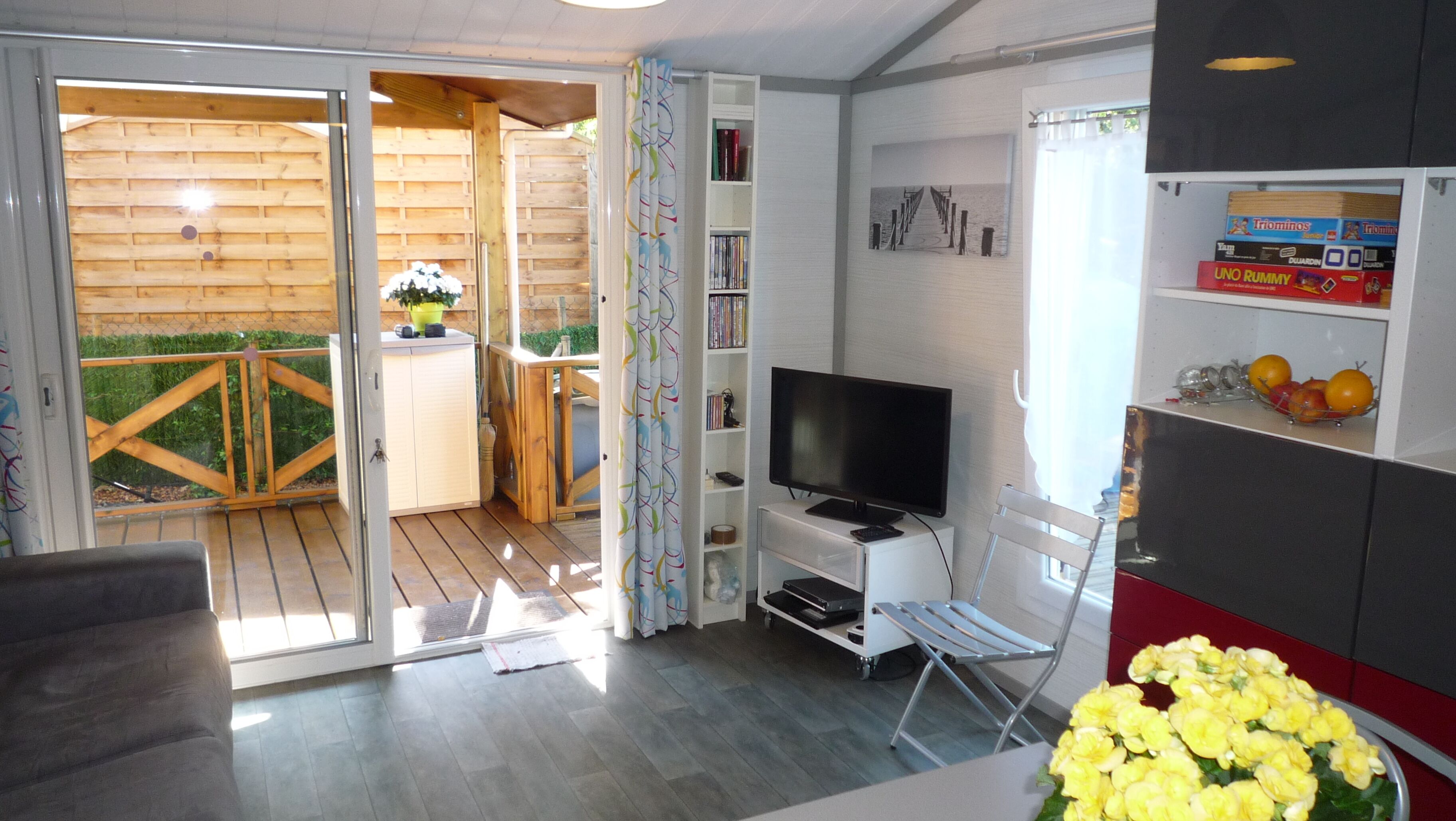 Smart TV, DVD player, foosball, table tennis