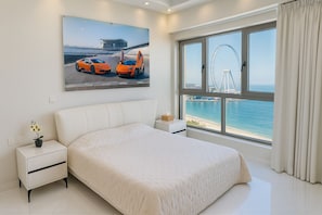 5 bedrooms, in-room safe, iron/ironing board, travel crib - Dubai Jbr Luxury 180 m° penthouse Full sea View 41° Floor 4/6 pax (Dubai Marina)