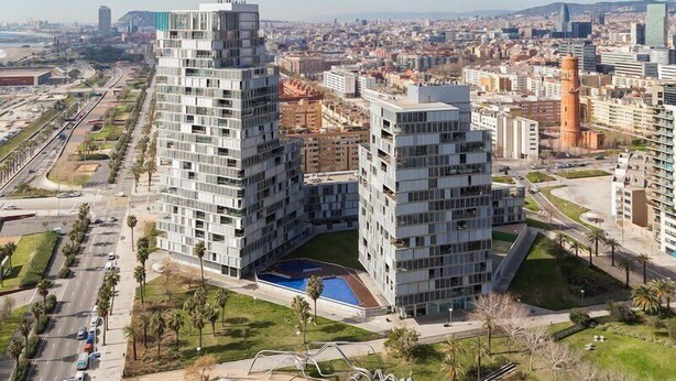 Exterior - Seafront suite with terrace (Barcelona)
