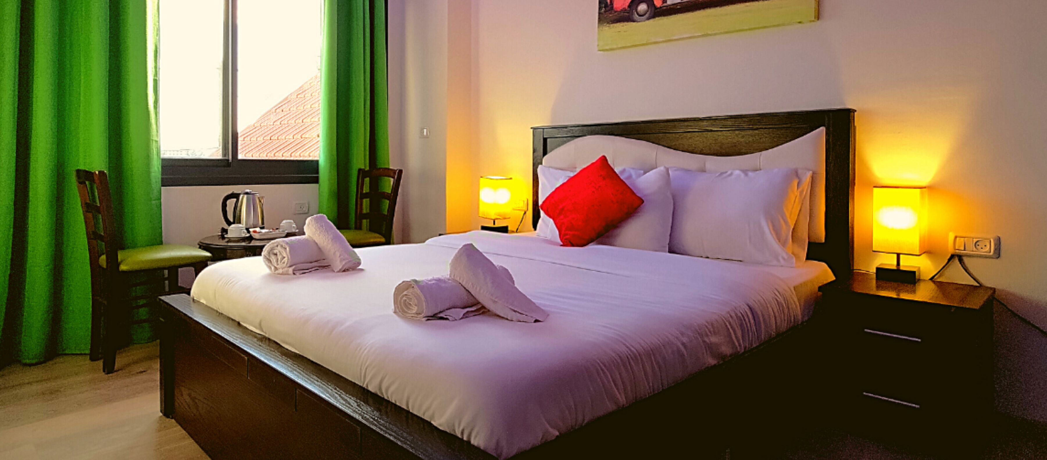 Deluxe Double Room | Egyptian cotton sheets, premium bedding, memory foam beds