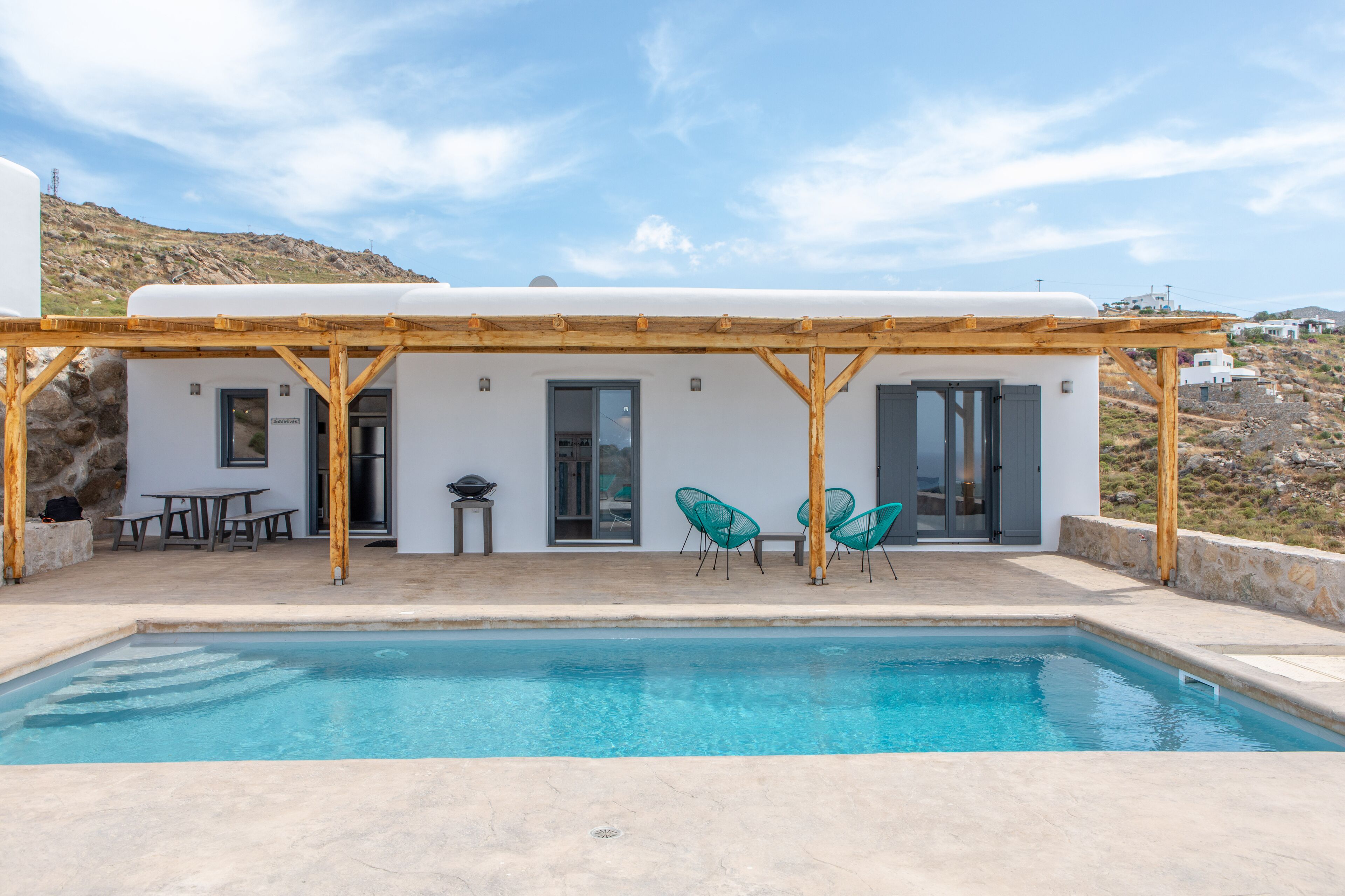 Majoituspaikan julkisivu