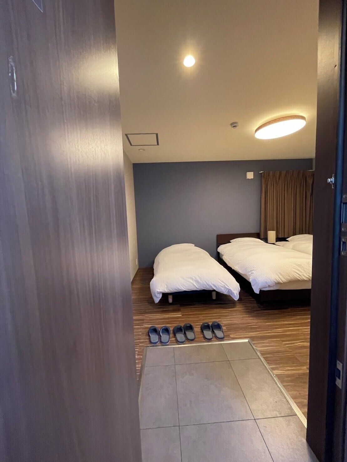 Habitación con 2 camas individuales (with Sofa Bed) | Escritorio, tabla de planchar con plancha, wifi gratis y ropa de cama