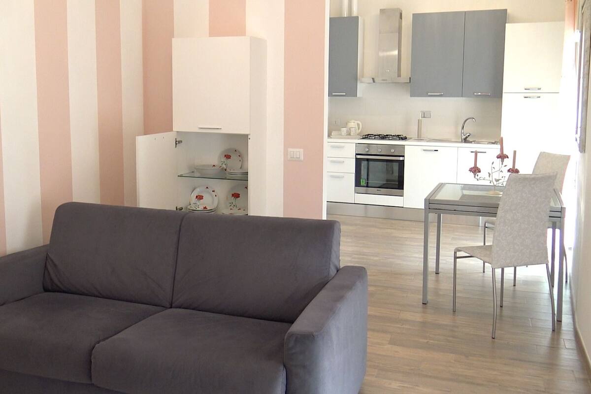 apartment, annex building | living area | tv