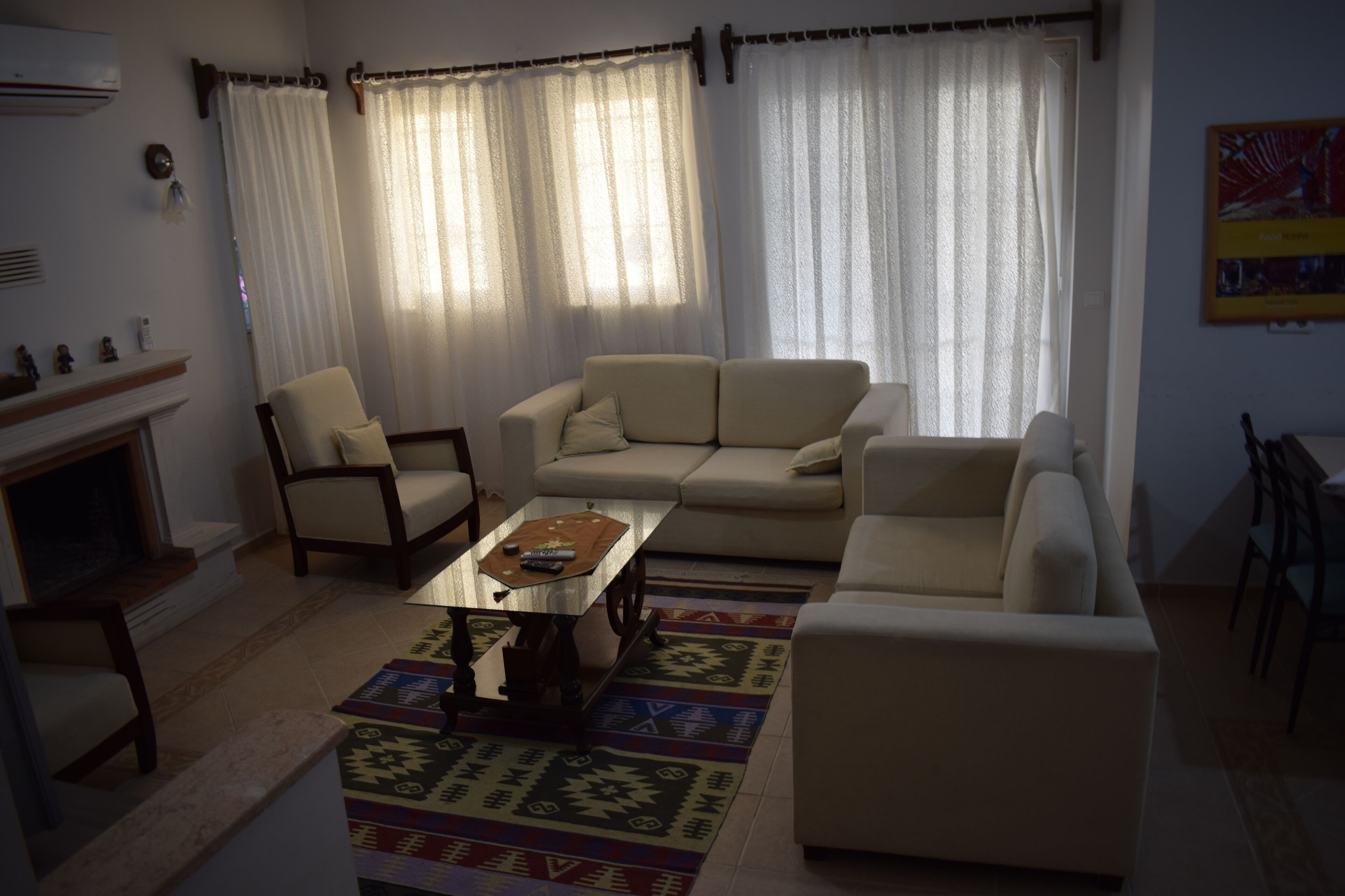 Basic Villa, 3 Bedrooms | Living area | LCD TV