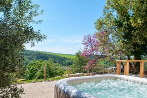 Glamping Eco-suite con colazione e vasca idromassaggio esclusiva | Eigener Whirlpool