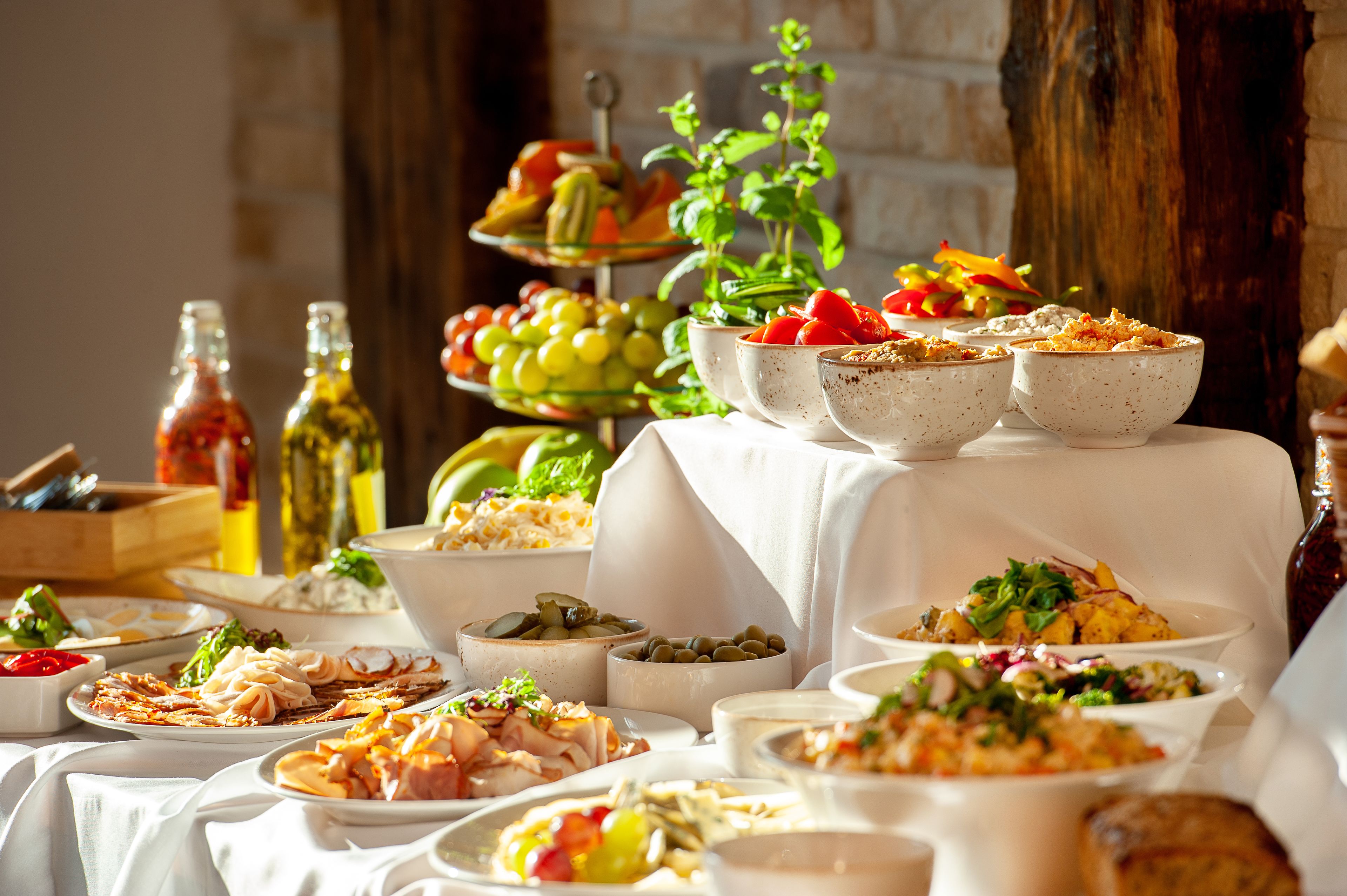 Tägliches Frühstücksbuffet (79 PLN pro Person)