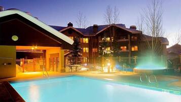 Condo, Multiple Beds (3306 Champagne Lodge, Trappeur's Cros) | Pool | Indoor pool, outdoor pool