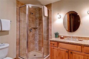 Apartment | Bathroom | Hair dryer - 5103 Emerald Lodge, Trappeur's Crossing Apartment 4 (Steamboat Springs)