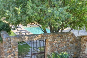 Piscina externa, piscina aquecida