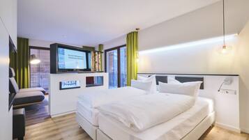 Apartament, 1 dormitori (Merlin) | Minibar, planxa i posts de planxar, wifi gratuïta i roba de llit