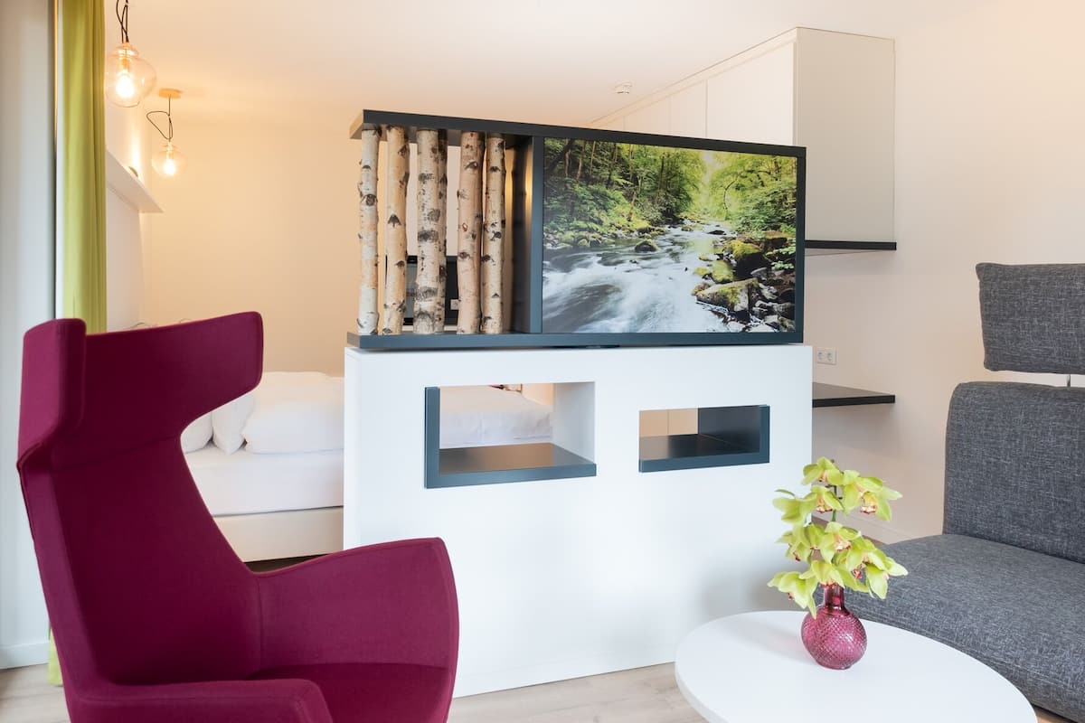 Classic Studio | Minibar, iron/ironing board (on request), free WiFi, bed sheets