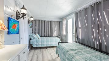 4 chambres, bureau, Wi-Fi, literie fournie