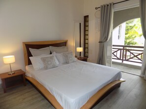 Dupleks Comfort, 2 kamar tidur | 2 kamar tidur, setrika/meja setrika, dan tempat tidur bayi gratis