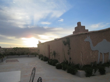 Terrasse/Patio. Auberge Toda