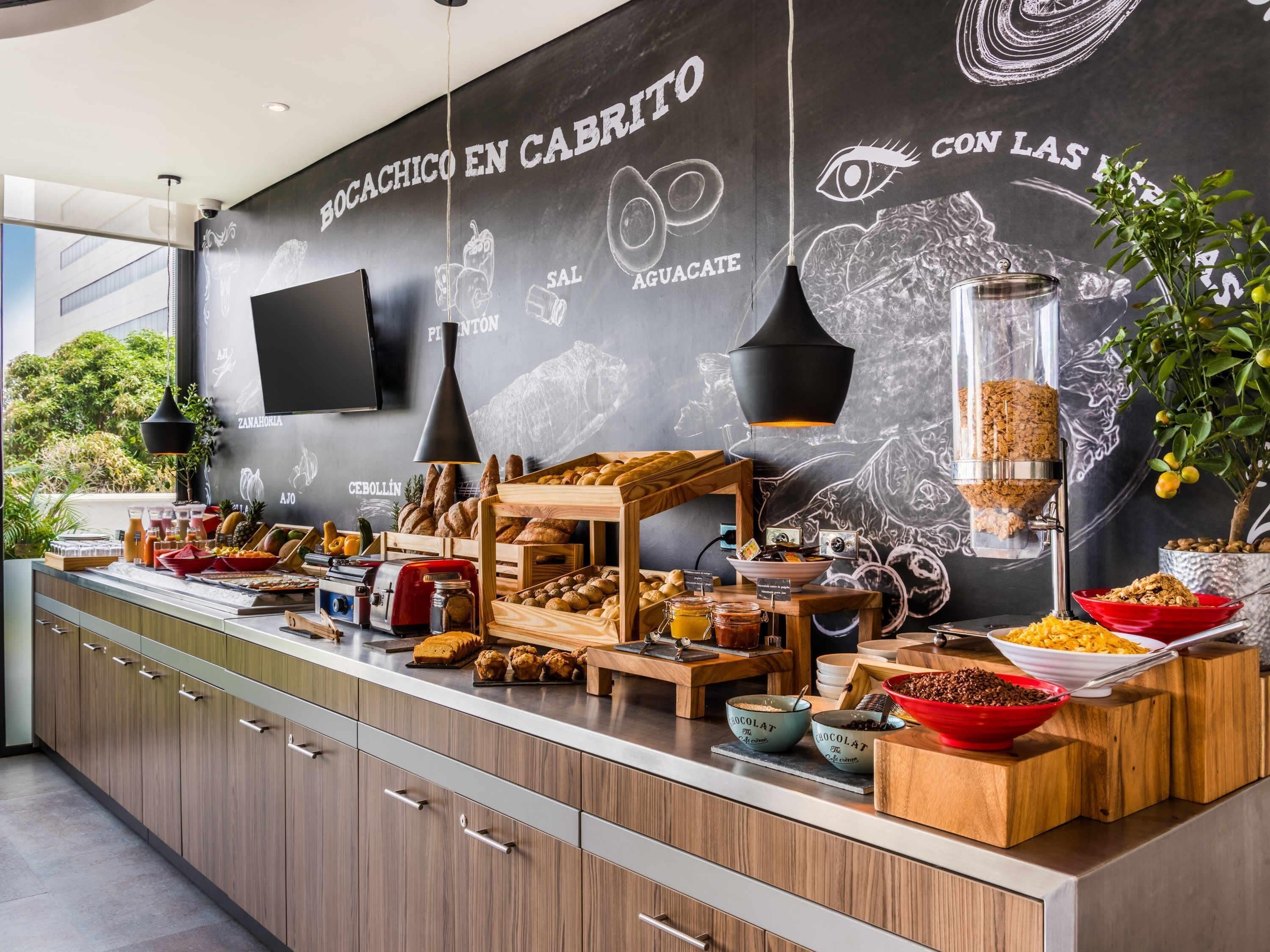 daily buffet breakfast (cop 37000 per person)