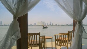 浪漫套房, 1 間臥室, 水上 | 陽台