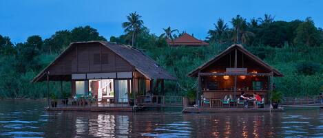 Front of property - evening/night