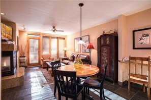 Condo, Multiple Beds (1107 Trappeur's Lodge, Trappeur's Cro) | Dining - 1107 Trappeur's Lodge, Trappeur's Crossing Apartment 1 (Steamboat Springs)