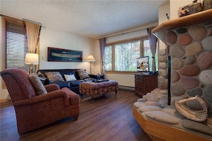 Condo, Multiple Beds (1204 Trappeur's Lodge, Trappeur's Cro) | Living room - 1204 Trappeur's Lodge, Trappeur's Crossing Apartment 2 (Steamboat Springs)