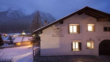 Front of property – evening/night