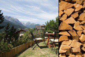 Terrace/patio - Chasa Diala Wohnung Ena (Scuol)