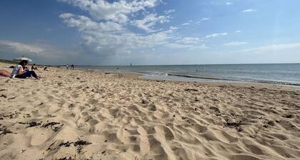 Maison neuve prĂšs des dunes avec jardin clos, 3 chambres et tout confort, Ă 800m de la plage