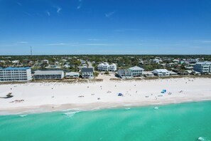 Beach nearby, beach towels