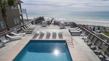 Private Beach Front Guest Pool at La Valencia Beach