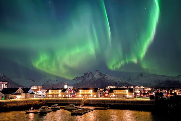 Overnatningsstedets facade