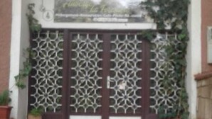 Entrée de l’hébergement 