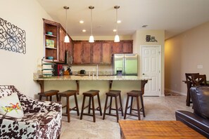 Interior - Spacious, ground floor, upscale and gated on the Guadalupe River! Pool! (New Braunfels)