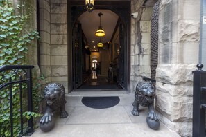 Façade de l’hébergement