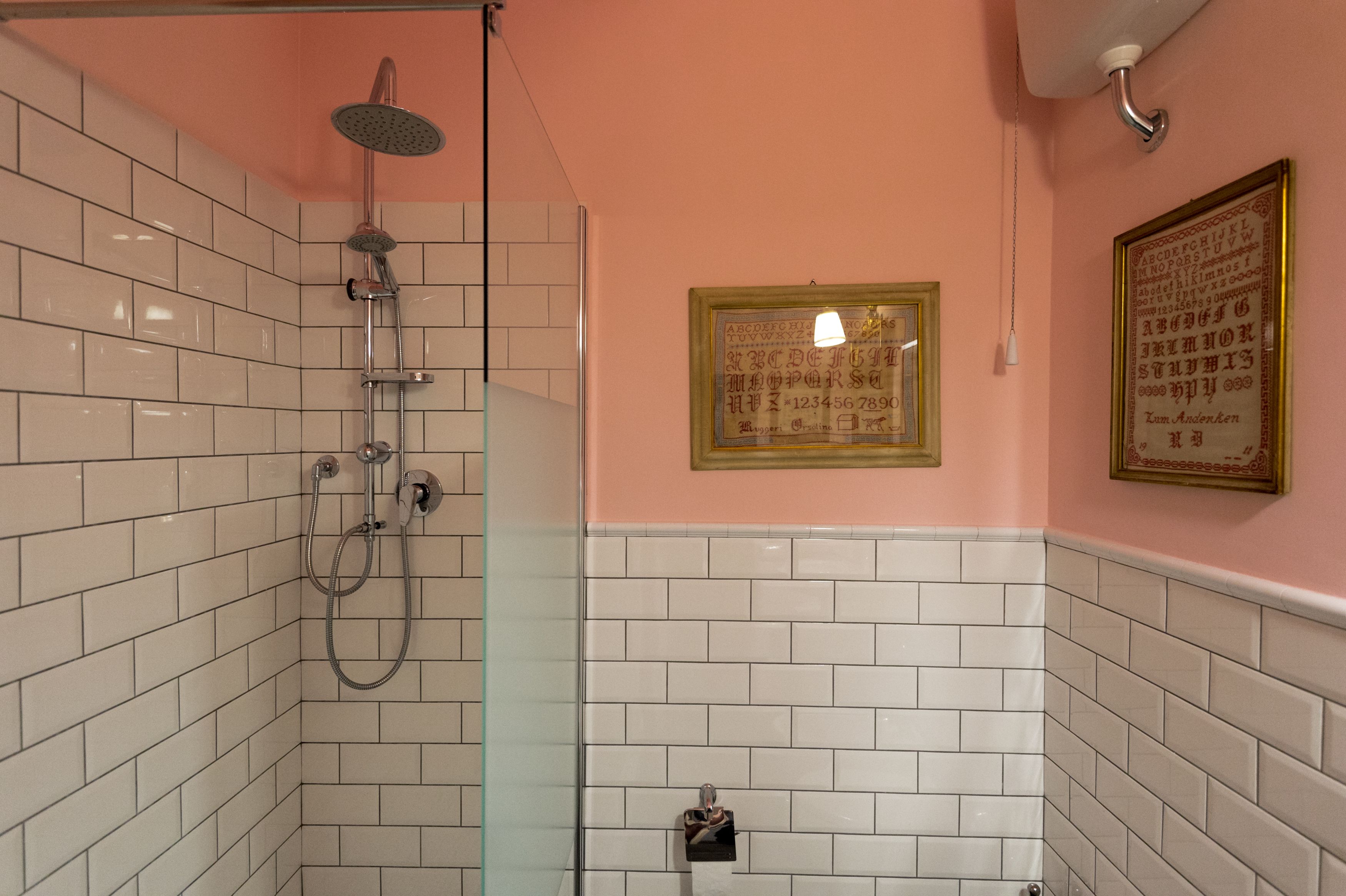 Dusj på badet