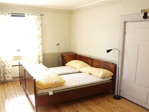 Blackout drapes, iron/ironing board (on request), cribs (surcharge)
