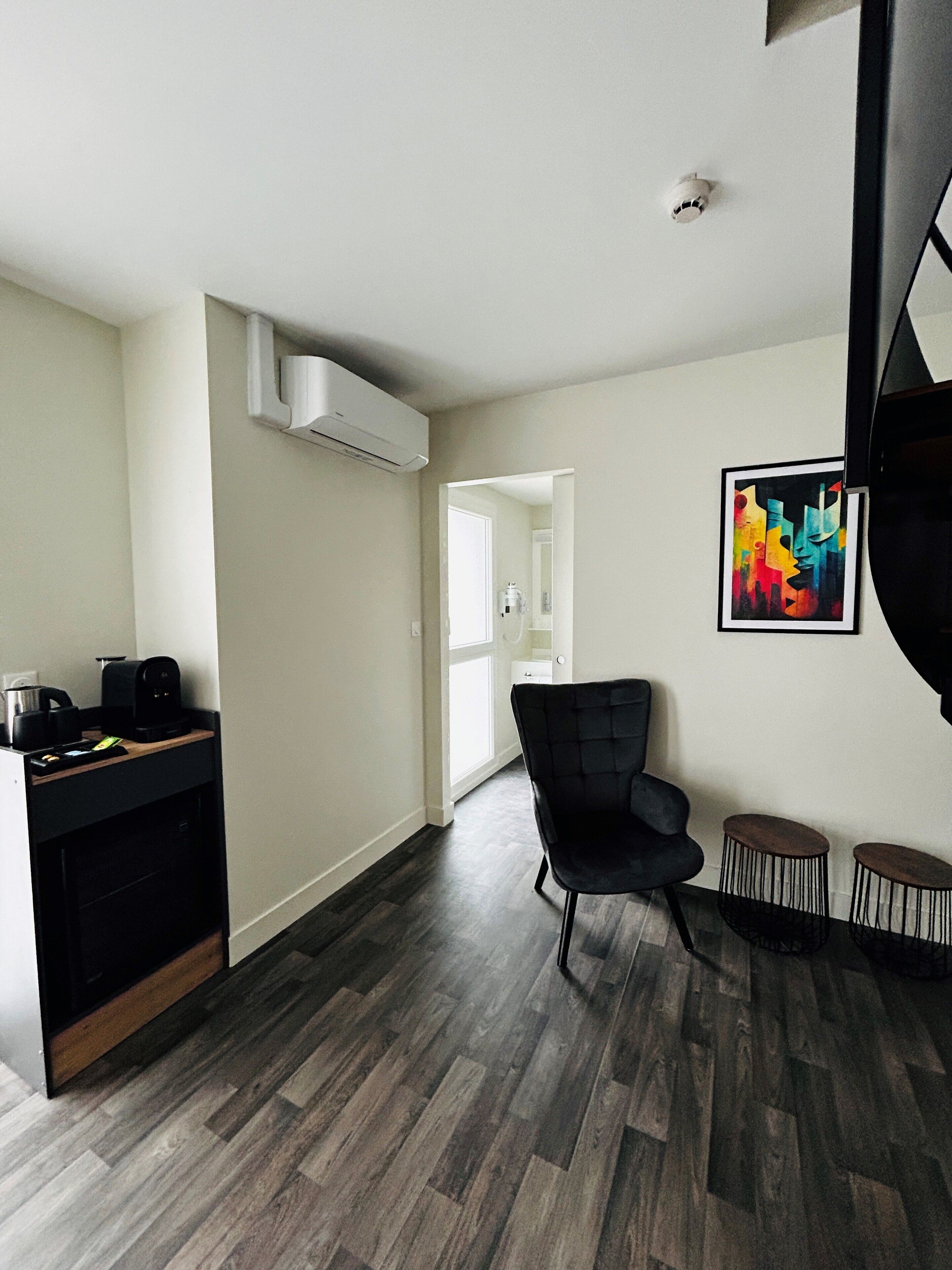 Premium Room, 2 Bedrooms | Living area | Flat-screen TV