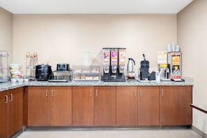Petit déjeuner continental compris tous les jours