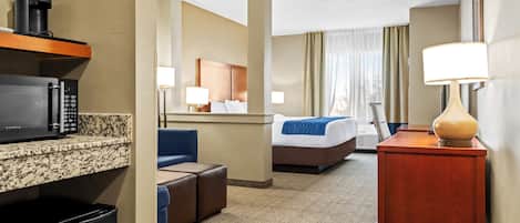 Premium Suite, 1 King Bed with Sofa bed | Pillow-top beds, individually furnished, desk, laptop workspace