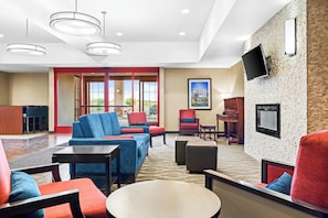 Sala de estar en el lobby