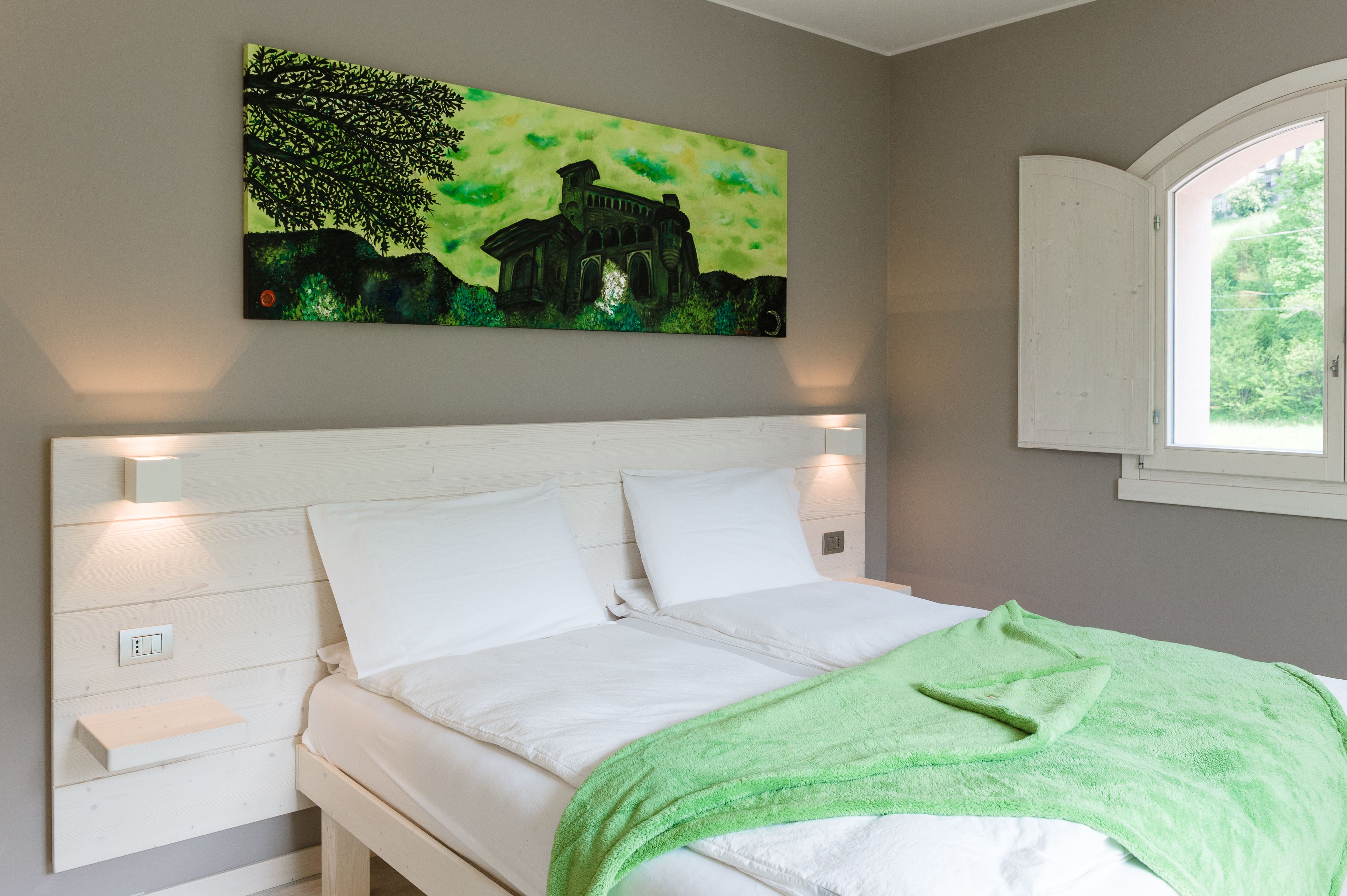 double or twin room, mountain view (la verde) | frette italian sheets, premium bedding, down duvets, memory-foam beds