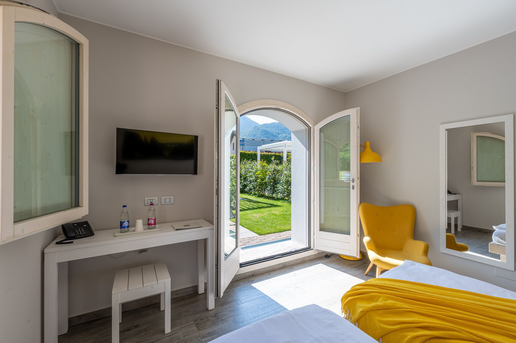 deluxe double or twin room | frette italian sheets, premium bedding, down duvets, memory-foam beds